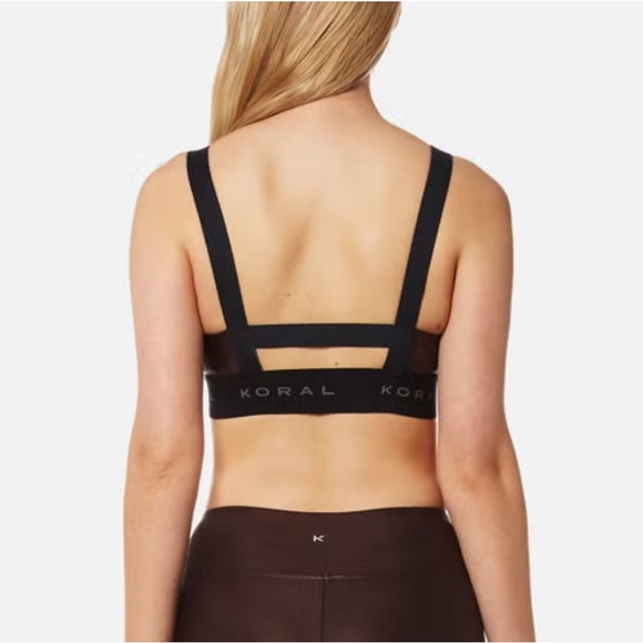 KORAL Dare Sports Bra in Chocolate - Picture 7 of 7